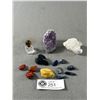 Image 1 : Nice Assortment Of Polished Rocks & Crystals