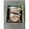 Image 2 : Very Pretty Watch & Bracelet Set Plus Gold Plated Bangles