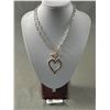 Image 1 : Lovely Silver & Rose Gold Tone Front Toggle Closure Necklace