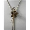 Image 2 : Very Pretty Vintage Lariat Style Necklace - Goldtone