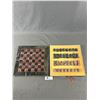 Image 1 : Gorgeous Marble Chess Set Including Pieces. Approx. 11.5" x 11.5"