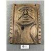Image 1 : First Nations Wood Carving Signed WP. Approx. 13.5" x 9.5"