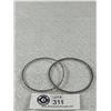 Image 1 : 17.63 gr Sterling Silver Bracelets/ Bangles