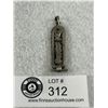 Image 2 : Vintage Sterling Silver Egyptian Cartouche Pendant