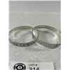 Image 2 : 83.64 gr of Untested Believed to Be Silver Bracelets/Bangles