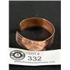 Image 2 : Hand Engravd Haida Copper Open Cuff Bangle