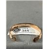 Image 2 : Great + Good Condition Open Cuff Bangle, Engraved Bela Bracelets