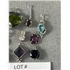 Image 2 : 10 Beautiful Pendants, Some w/ Genuine Gem Stones