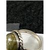 Image 2 : Vintage Hand Crafte Sterling Silver w/ Genuine Labradorite Stone Rg