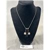 Image 1 : 925 Sterling Silver Necklace, Marked 1348 AR, Hallmark, 925