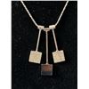 Image 2 : 925 Sterling Silver Necklace, Marked 1348 AR, Hallmark, 925