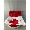 Image 2 : Lot of 2 Canada Flage Nylon Wind Socks