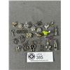 Image 1 : Huge Collection of Silver Charms, Some Vintage + Some Sterling Silver