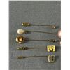Image 2 : Good Lot of Vintage Stickpins + Hat Pins