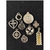 Image 1 : One Lot of Vintage + Modern Pendants