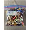 Image 1 : Large Bag of Misc Costume Jewelry + Parts