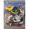Image 2 : Large Bag of Misc Costume Jewelry + Parts