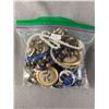Image 2 : 2 Bags of Misc Costume Jewelry + Parts