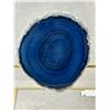 Image 2 : Blue Agate Slice on Display. Retails $450