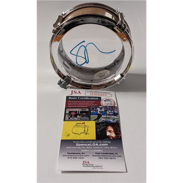 Black Crowes Steve Gorman Hand Signed Mini Drum. JSA Authenticated