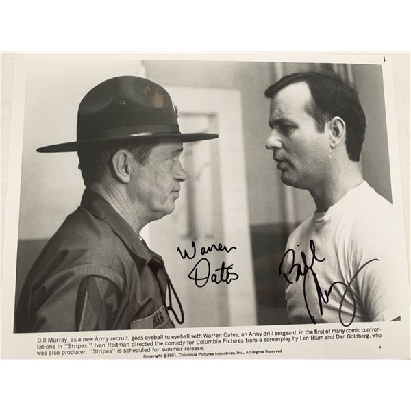 Stripes signed movie photo. GFA Authenticated