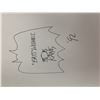Image 1 : Bob Kane Batman hand drawn signed sketch