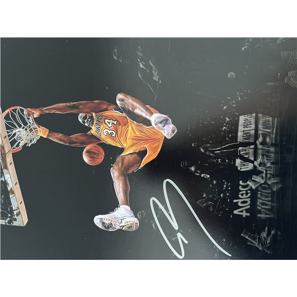 LA Lakers Shaquille O'Neal signed photo