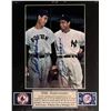 Image 1 : Joe DiMaggio and Ted Williams signed photo