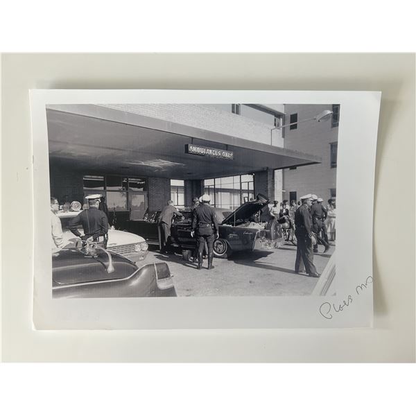 JFK Assassination Dr. Peter Loeb signed photo