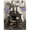 Image 1 : The Addams Family cast signed photo. GFA Authenticated