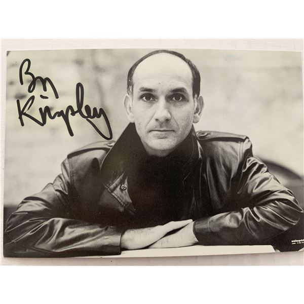 Ben Kingsley signed photo