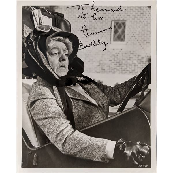 Hermione Baddeley signed photo