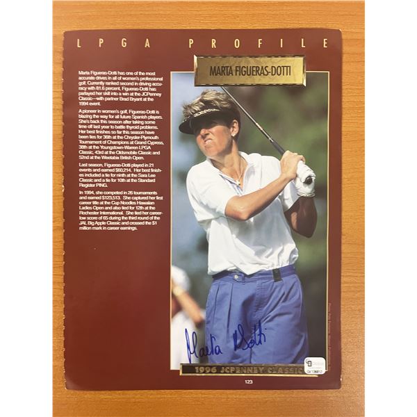 Marta Figueras-Dotti signed LGPA profile