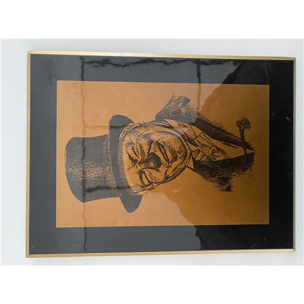 WC Fields unsigned Plaque