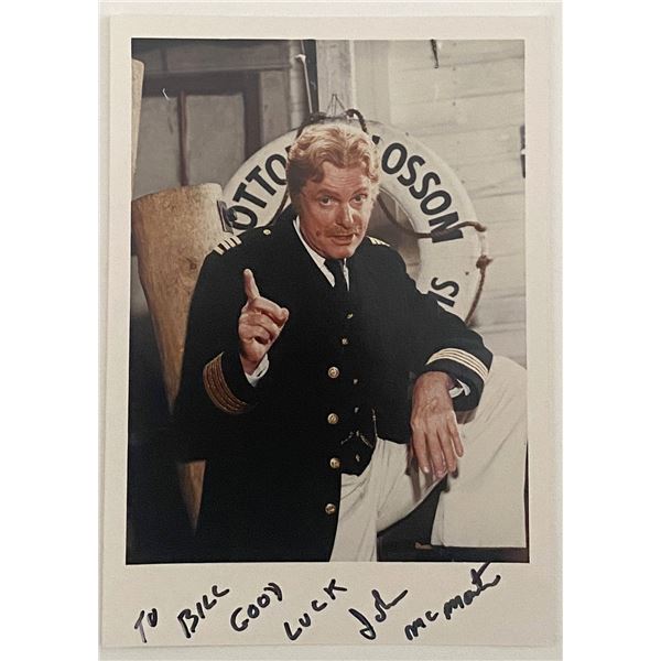 Sweet Charity John McMartin Signed Photo