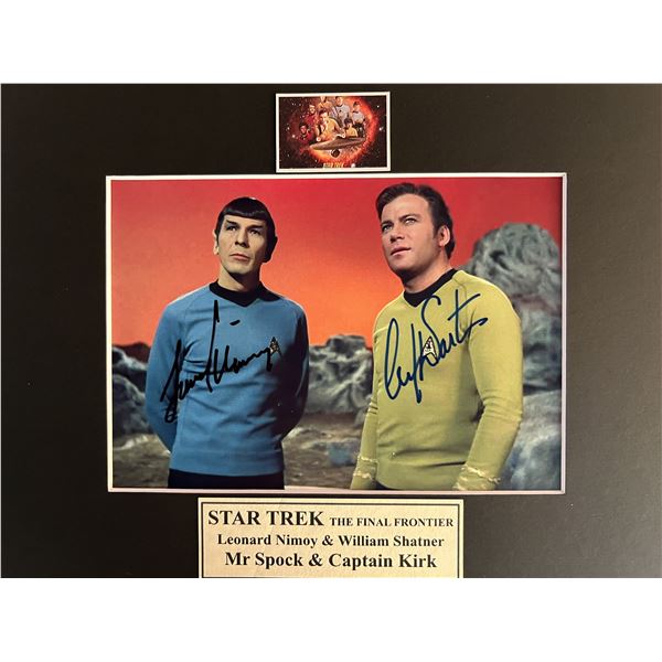 Star Trek cast signed photo