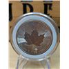 Image 1 : Lot 1-1) 1 oz Canadian Maple 2022 Silver