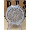 Image 1 : Lot 2-1) 1 oz Silver Aztec Calendar Silver Bar