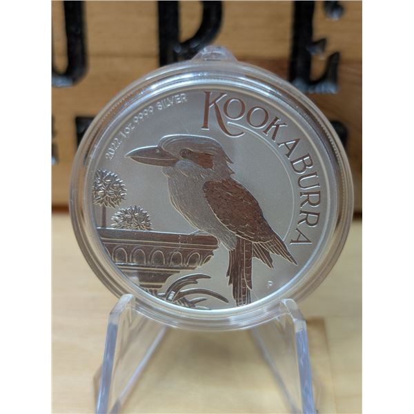 Lot 4-1) 1 oz Australian Kookaburra Coin