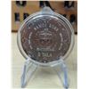 Image 3 : Lot 15-1) 1 oz Mermaid silver round Samoa
