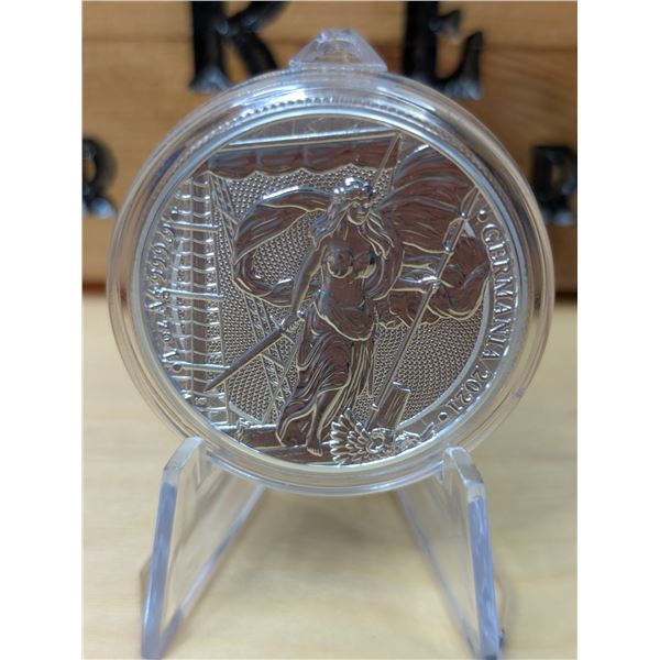 Lot 47-1) 1 oz Germania mint silver coin