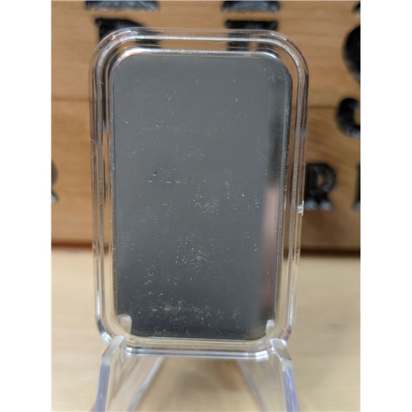 Lot 68-1) 1 oz Johnson Matthey silver Bar