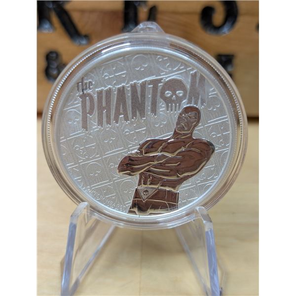 Lot 85-1) 1oz Phantom silver round 2022