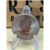 Image 3 : Lot 15-1) 2 oz Canadian Maple leafs silver coin 2019