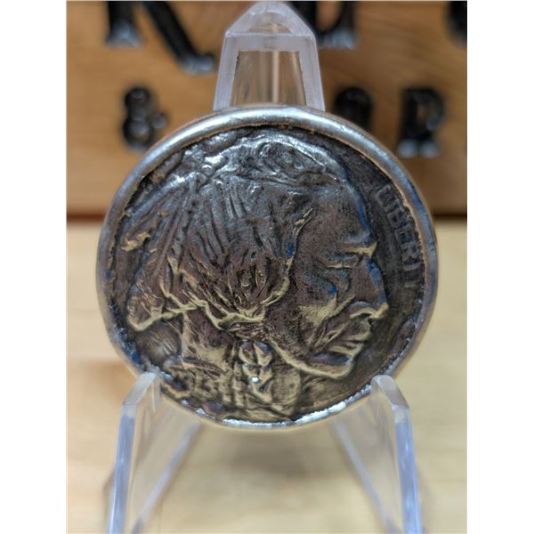 Lot 26-1) 2 oz Native American Silver round