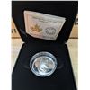 Image 2 : Lot 31-1)  1 oz Canadian Timber Wolf Silver Coin 2022