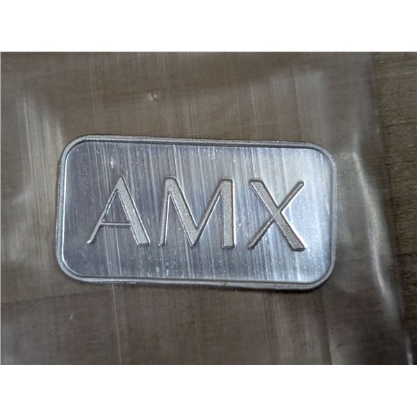 Lot 51-1) 9x1g AMX mini bars
