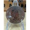 Image 3 : Lot 67-1) 1oz Canadian Maple Leafs 2019