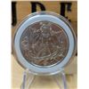 Image 1 : Lot 43-1) 1 oz Aztec Goddess silver round