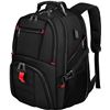 Image 1 : 1 Yorepek Extra Large Travel Backpack; 50L Laptop Backpack - 18.4" Size - Brand New